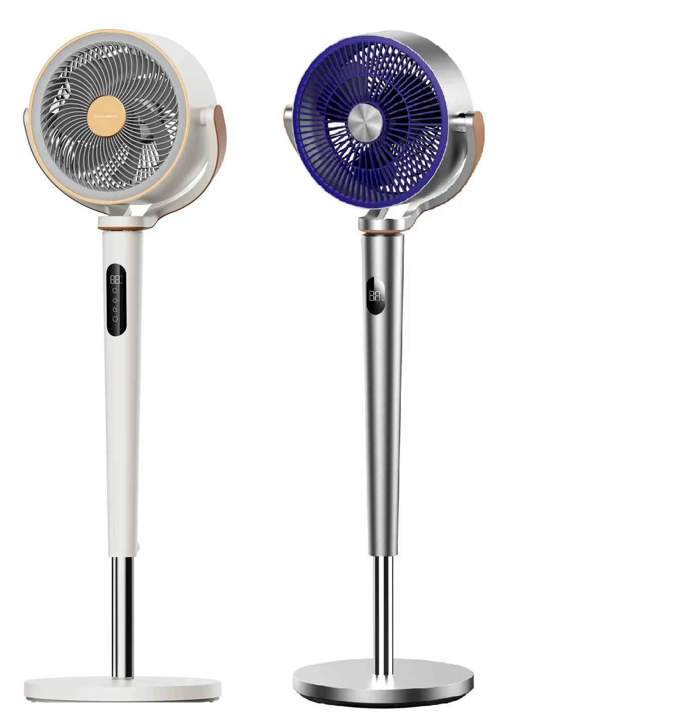 Factory Sale  Electric DC Fans  For Bedroom Office 24V Auto Ocsillation height adjustable aroma 12inch