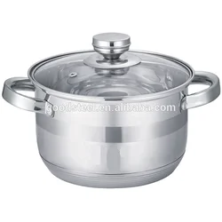 Big capacity pentole stainless steel hot pot kitchen utensils insulated casserole dish