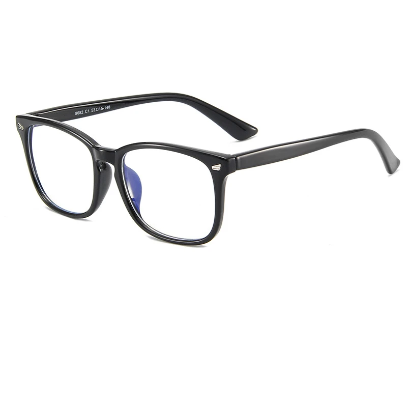 unisex high quality blue light blocking glasses with good design shape vogue eyeglass frame anti blue ray glasses