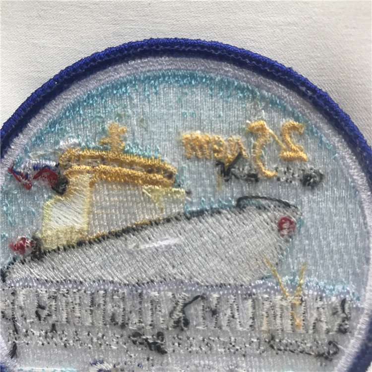 Embroidery Patch Badge Emblem Custom Embroidery Patch For Clothing