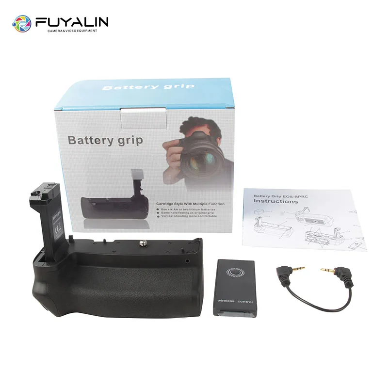 FUYALIN EOS RP Battery Grip  +wireless remote control for canon eos rp battery grip for Canon EOS RP Camera