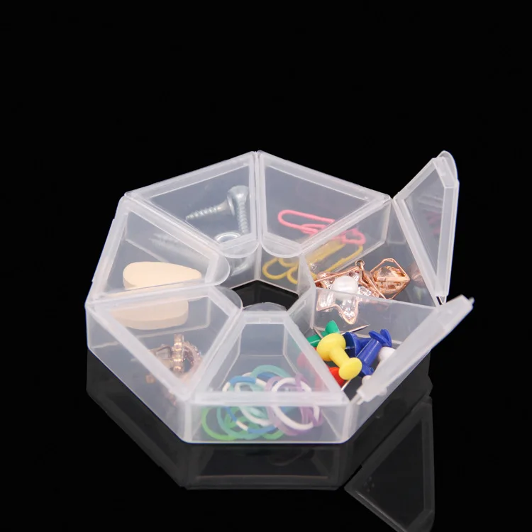 Tabletop Organizer Case Small Plastic Box Organizer Earring Packaging Case Wholesale Custom Jewelry Packaging Box