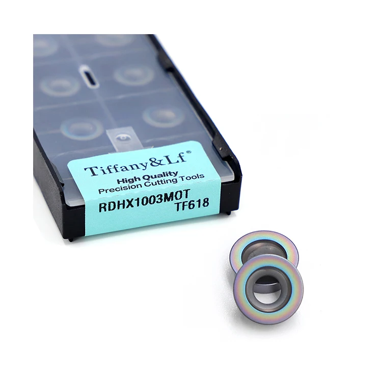 DESKAR RDHX1003MOT TF618 DESKER Tungaloy фрезерные карбидные вставки токарные инструменты Токарный станок резка для нержавеющей стали