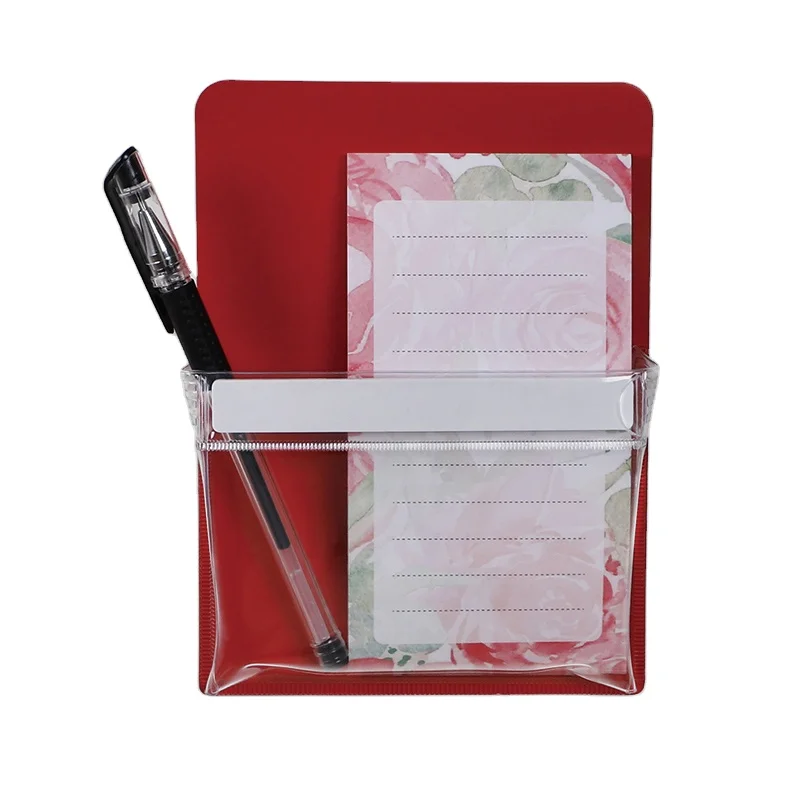 OEM Design Magnetic Pen Holder High Quality PVC Pen Holder For Office And School