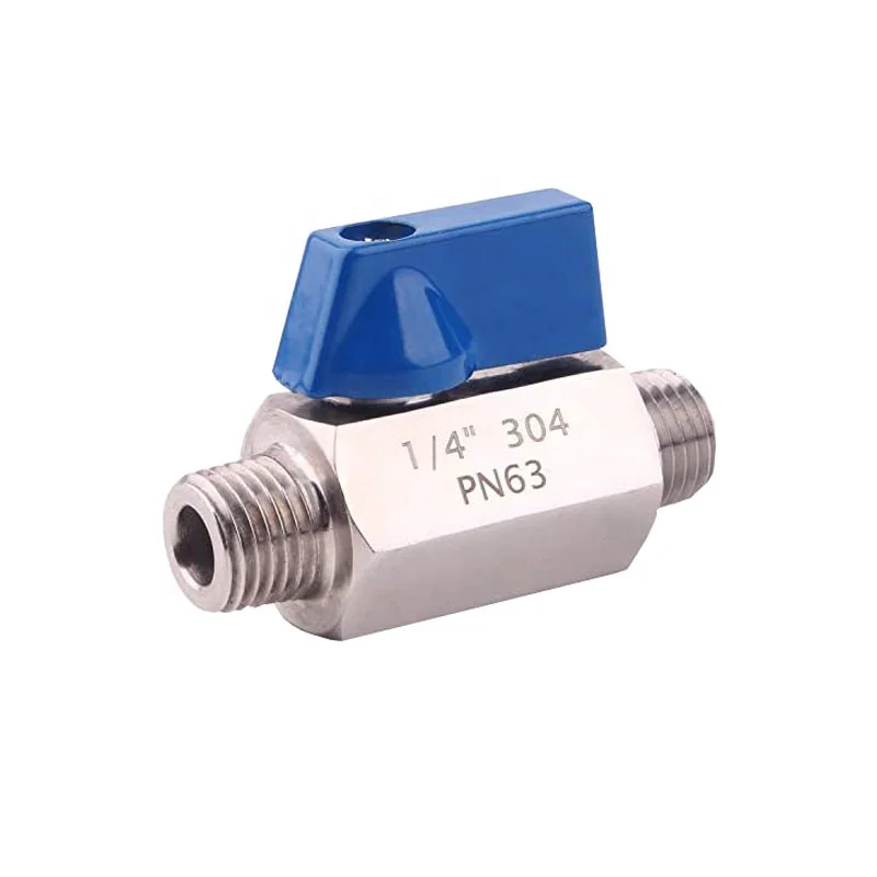 1 Inch Ball Valve for Water Air Oil and Gas stainless steel  Mini Fitting Ball Air Valve