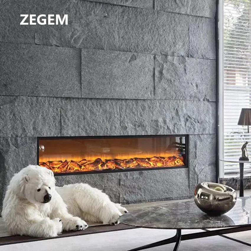 180x20x45 CM built-in/insert into wall Electric Fireplace TV Stand No Heat Product remote control decoration electric fireplace