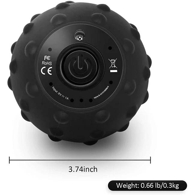 New Arrive Custom Portable 4 Speed Soft Electric Vibration Muscle Massage