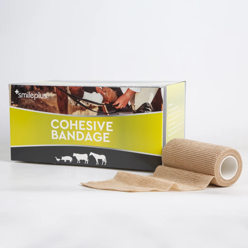 Self-Adhesive Medical Tape (2 inch) - Pack of 12 - Cohesive Bandage Wrap Rolls - Waterproof Athletic Tape - Self Adhesive