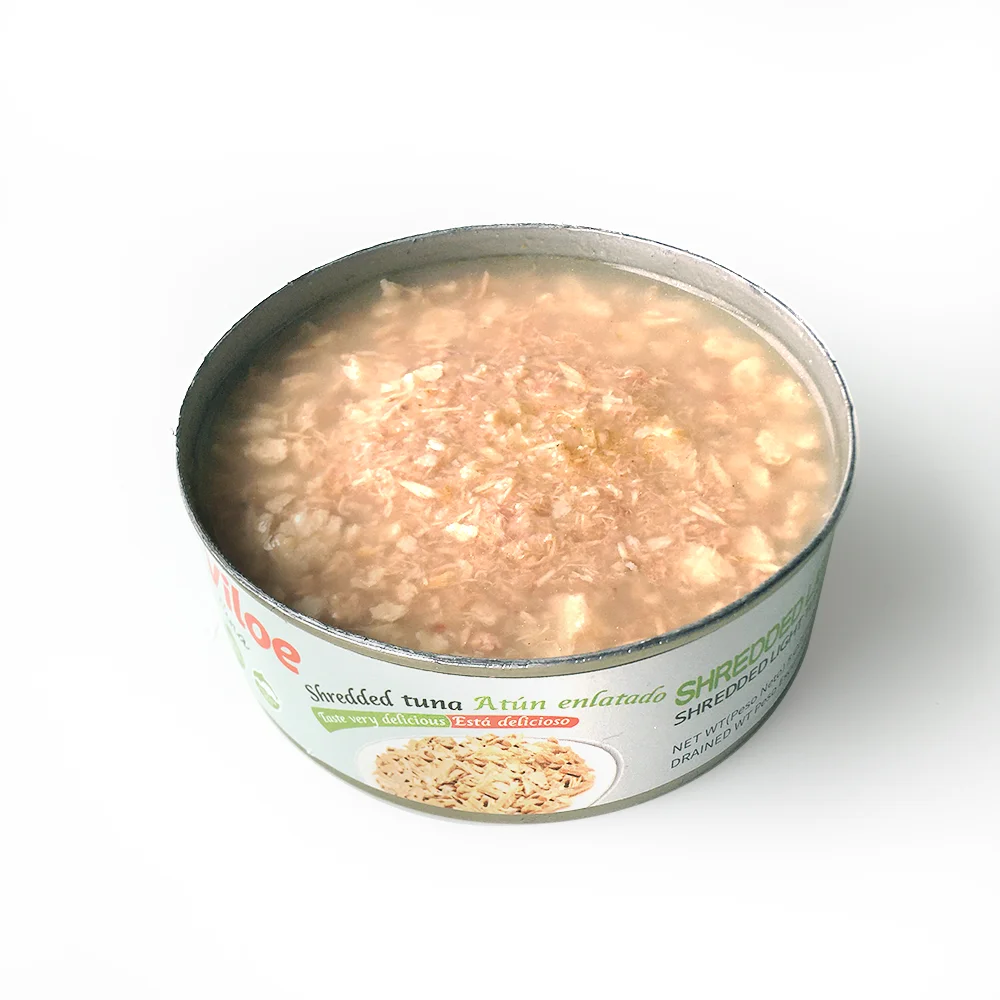 Viloe Instant Tinned Seafood Canned Fish Shredded Tuna with Normal Lid
