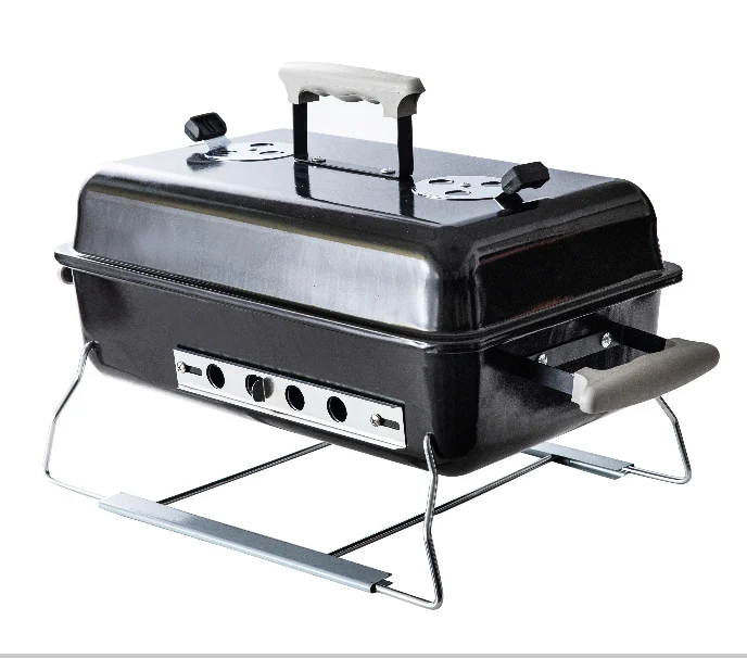 new  barbecue grill portable charcoal BBQ grill outdoor camping barbecue enjoy fun with family easy clean with foldable leg