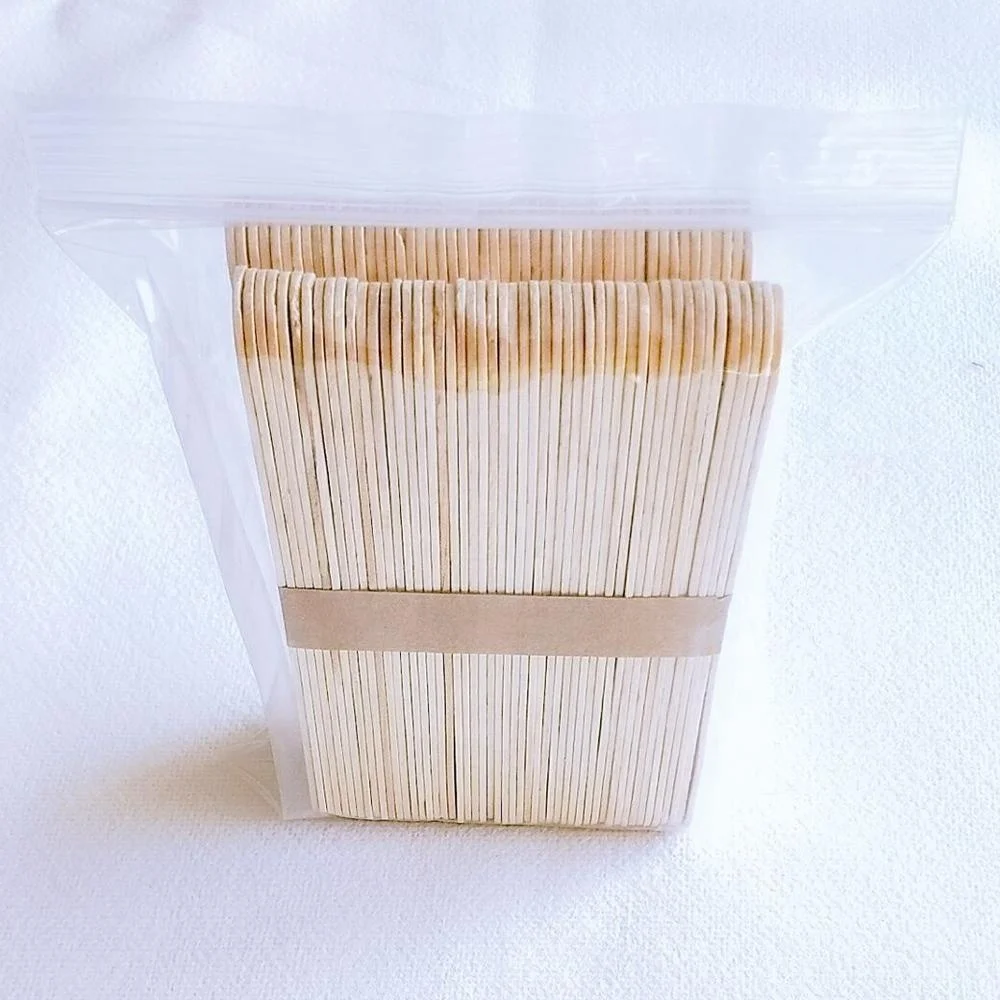 Disposable Wooden Waxing  Spatula 6 inch for body hair removing