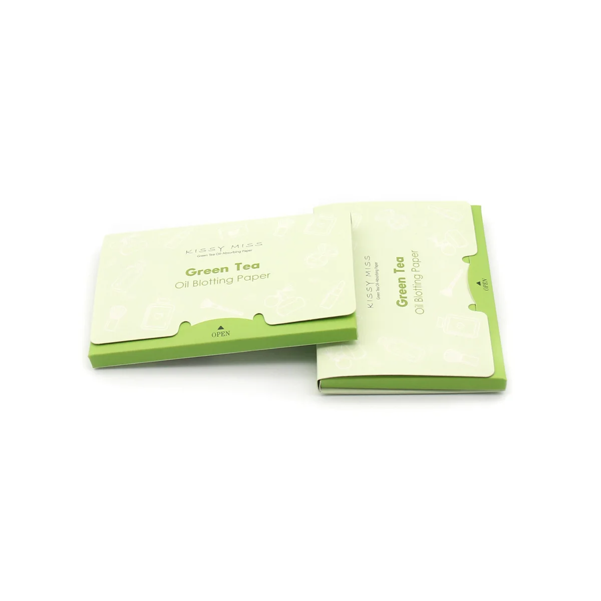 100pcs personal face oil blotting paper bamboo charcoal oil absorbing sheets natural green tea oil absorbent paper