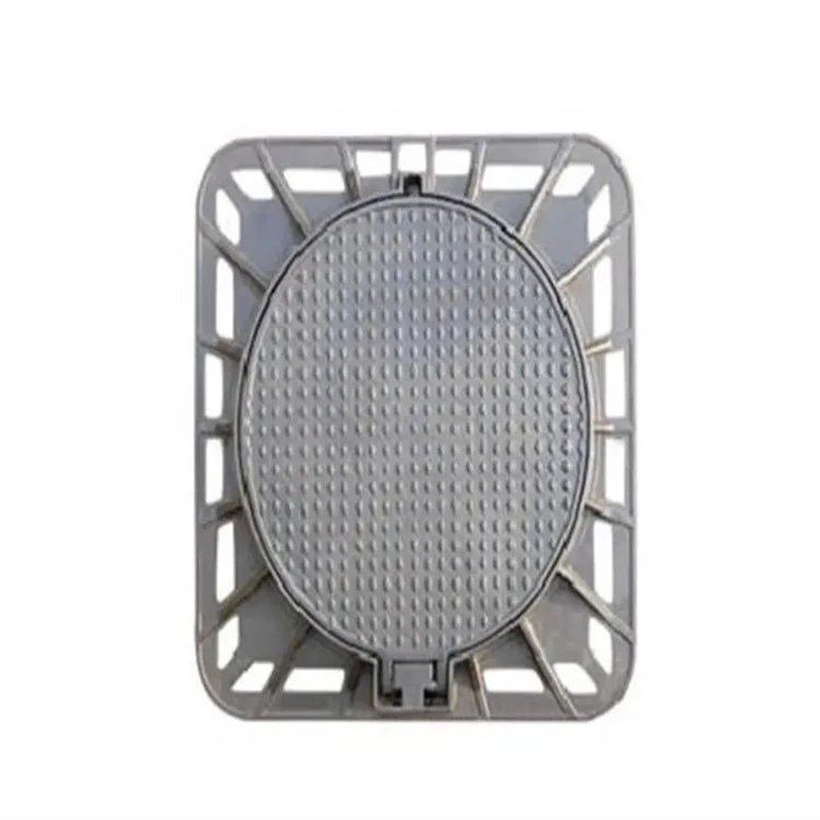 En124 D400 600*700 60*70 Ductile Iron Manhole Cover C250 Square Customized Size Ductile Iron Cast Manhole Cover