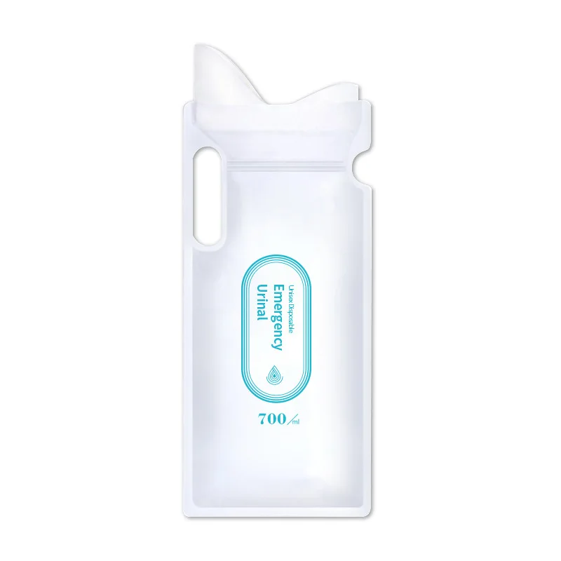 4 bags in 1 travel 700ml universal portable disposable unisex car emergency urine bag