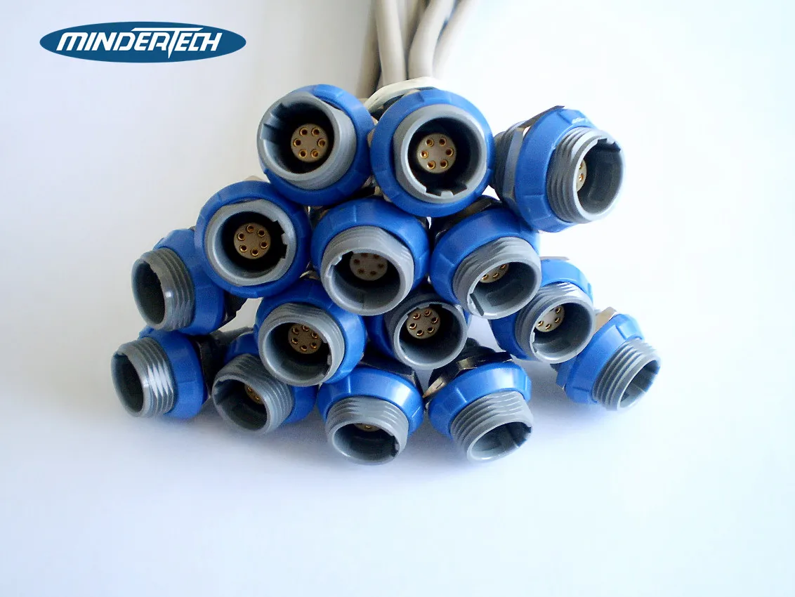 Wholesale customized 6-pin SpO2 sensor female socket data cable