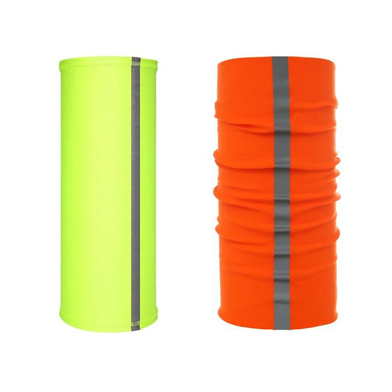 Светоотражающая накладка на шею дышащая бандана для езды велосипеде защита от солнца Спорт открытом воздухе