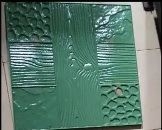 Decorative Concrete Cement Roller Stamped Imprint Molds Stamp Mats Manufacturer