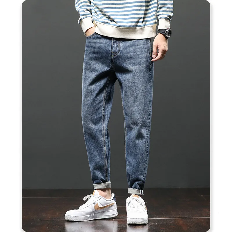 Blue Jeans Shorts Pant Men S Denim Jeans Softener Breathable Ripped Boys Casual JIN Custom Print Summer Cotton Spandex Picture