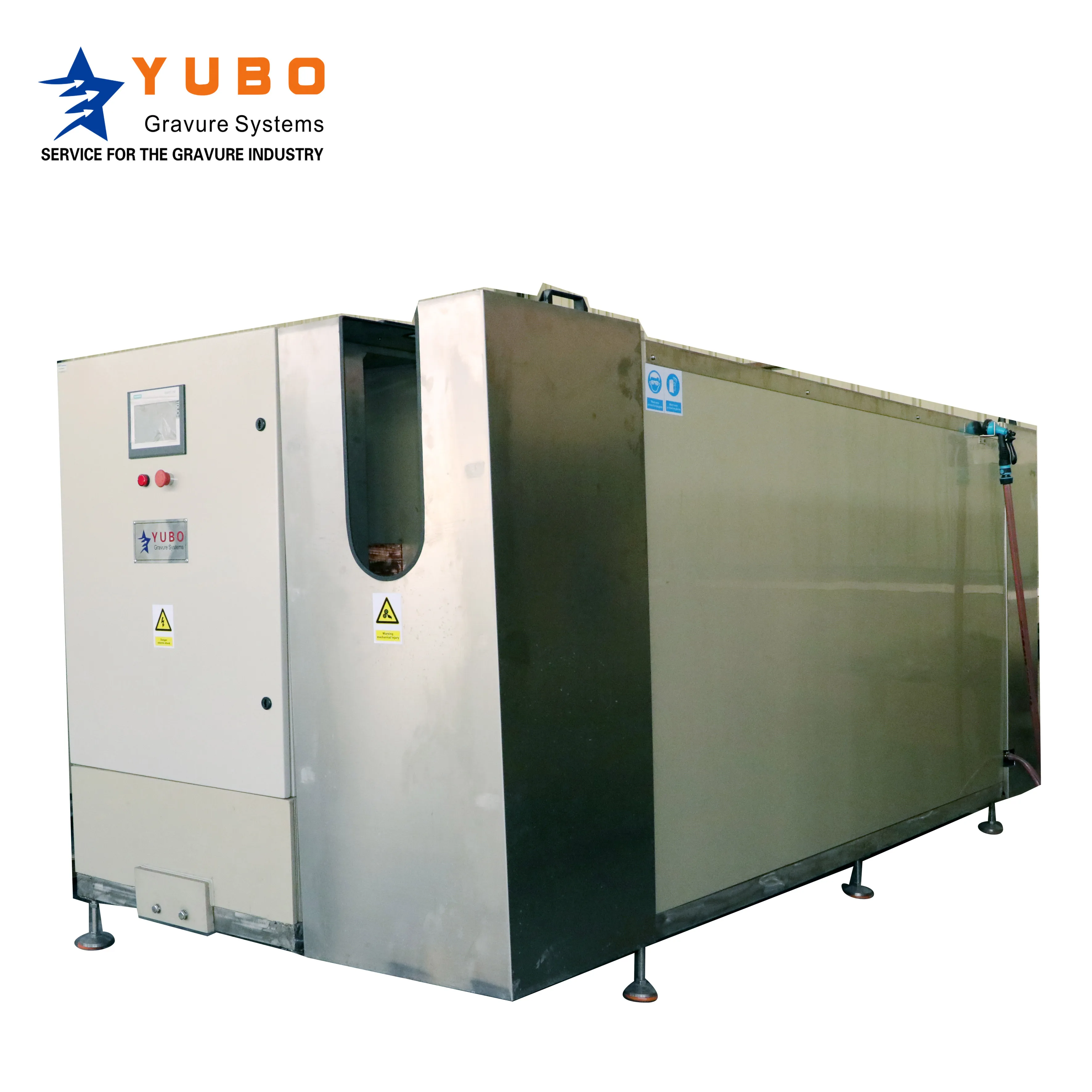 Dechrome machine  for Chrome surface remove rotogravure cylinder