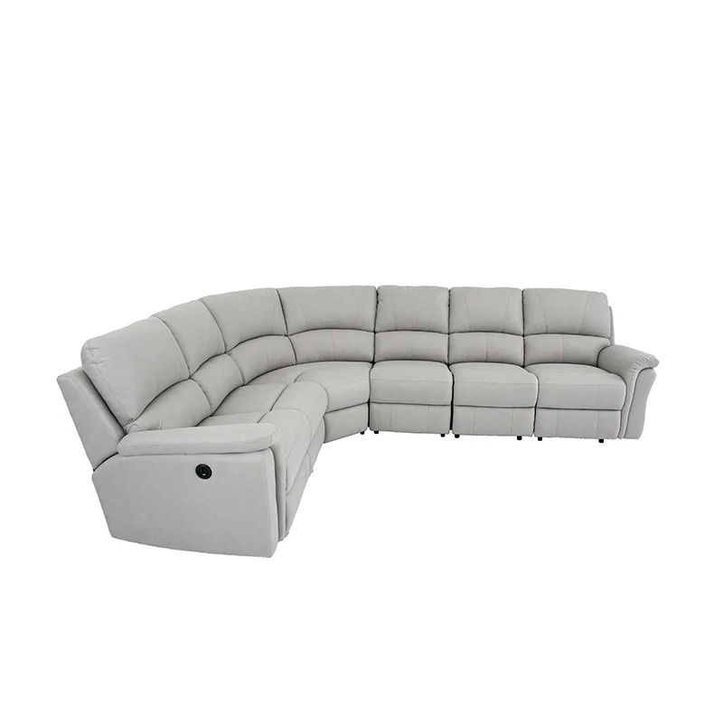 New material leatheaire fabric  multifunctional combination recliner sofa