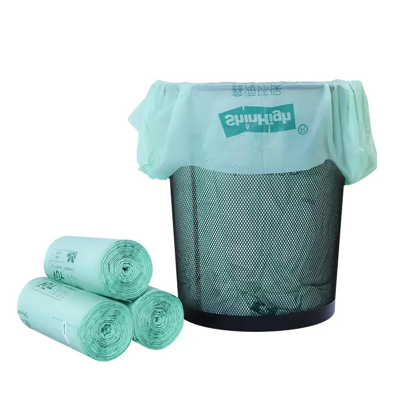 Extra leaking plastic garbage Bags Gallon 50 Count Biodegradable Trash Bags waterproof