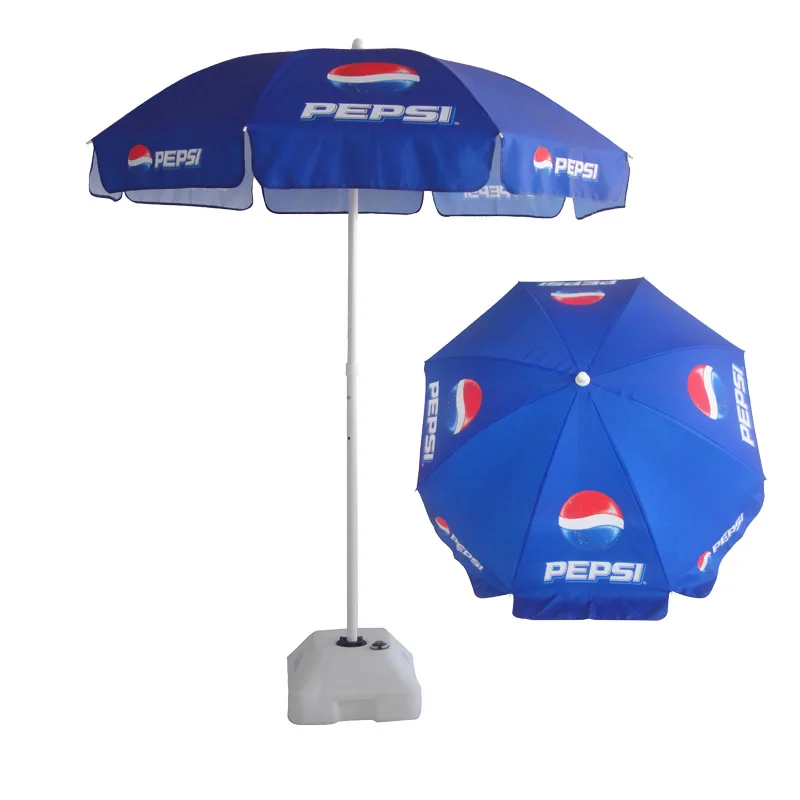 2024 top saling outdoor printing umbrella promotional parasol beach umbrella for garden
