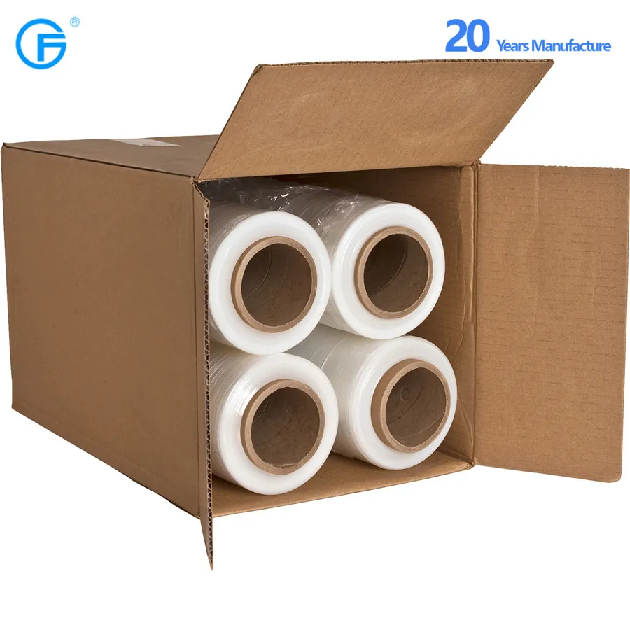 20 мкм, прозрачная ленточная пластиковая пленка, рулон, поддон, оберточная стрейч-пленка от производителя