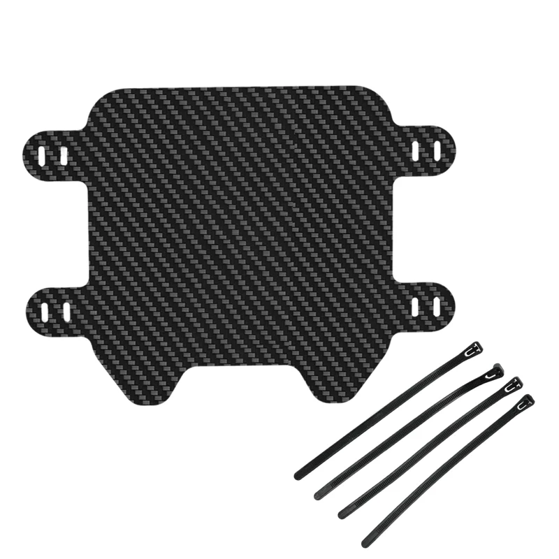 LINGQI Upgrades Carbon Fiber Front Number Plate Frame License Number Cover Fit For SURRON Light Bee X Electric Dirt Pit Bike