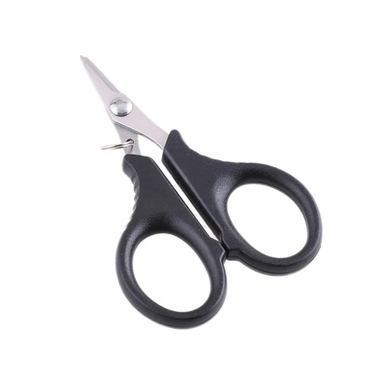 Portable Mini Size Braided Stainless Steel Line Cutters Scissors Fish Gripper Fishing Tool Pliers Fish Use Scissors Line Cutter