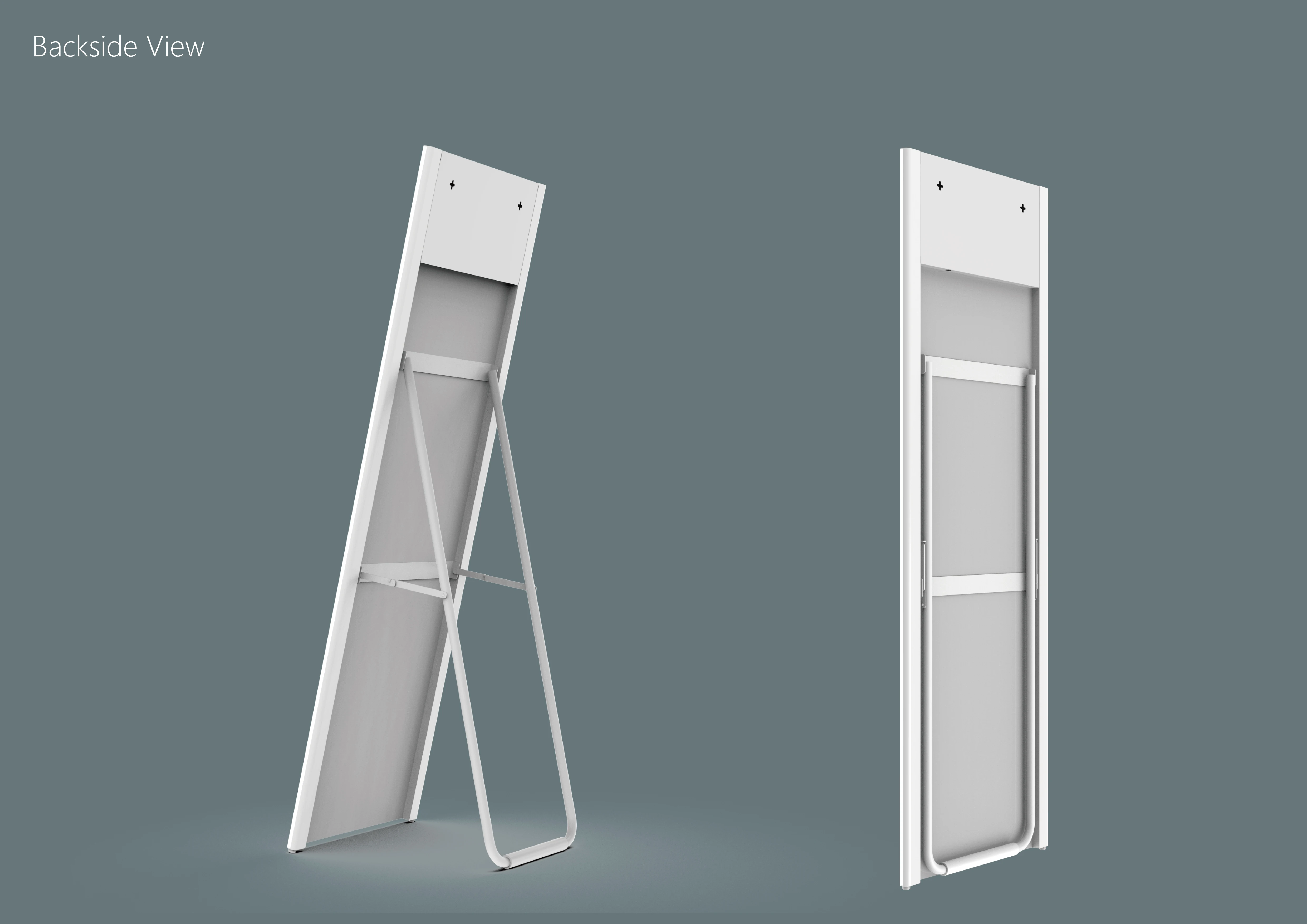 
Decorative two kinds of power supply options modern smart led backlit dressing room mirror 