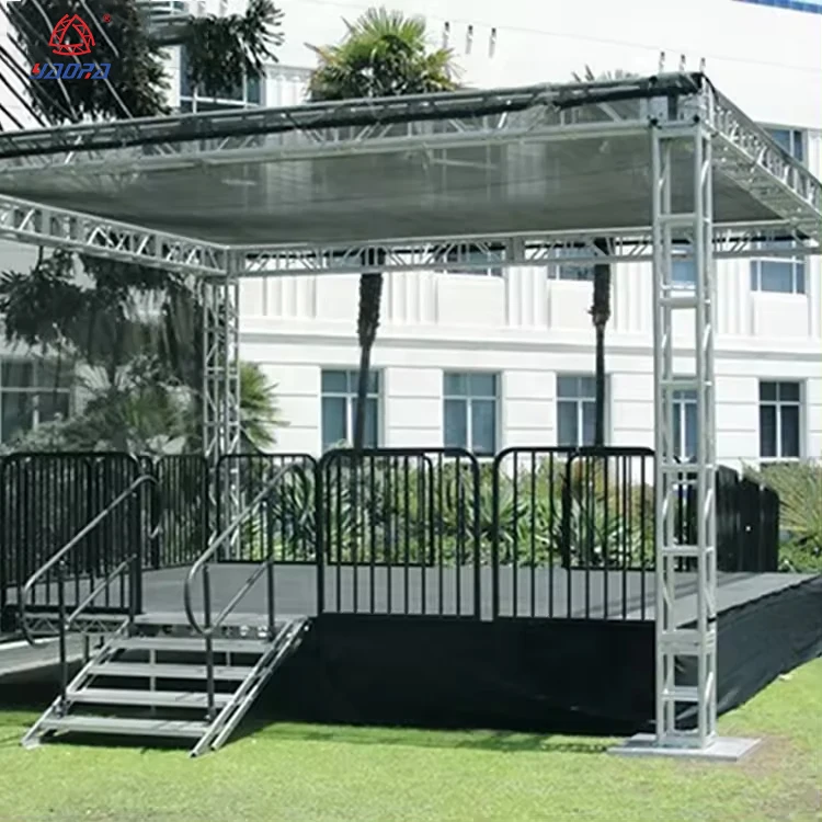 Factory Aluminum Stage Platform 4x8 ft Stage Deck Aluminum Outdoor Scene Runway Stage Podium For Concert Events Wedding