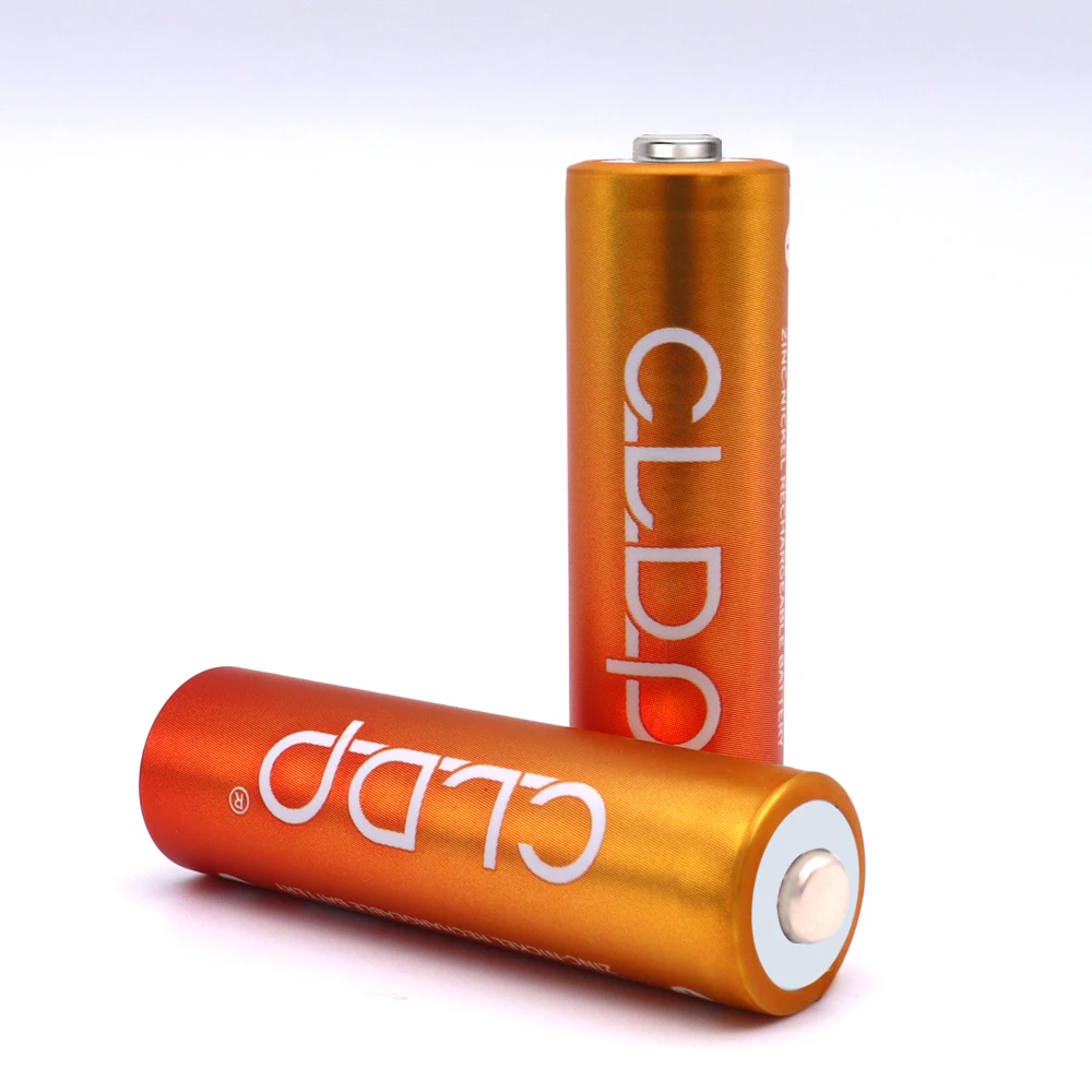 Горячая продажа CLDP 1,6 В 1500mWh перезаряжаемые AA никель-цинковые батареи с логотипом на заказ