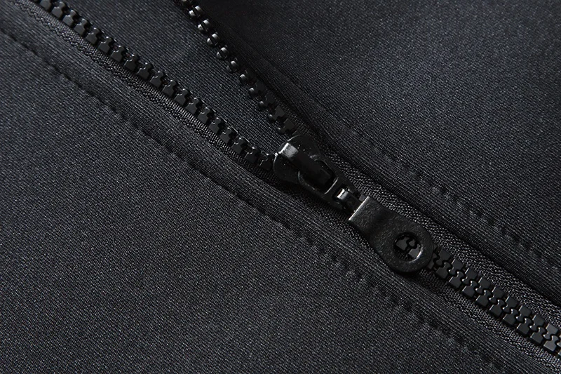  Мужской костюм-сауна тренировочный неопреновый костюм для похудения утягивающий топ жилет на молнии