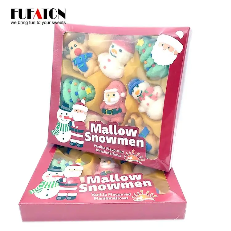Hot Sell fruit flavored marshmallow confectionery boxes
