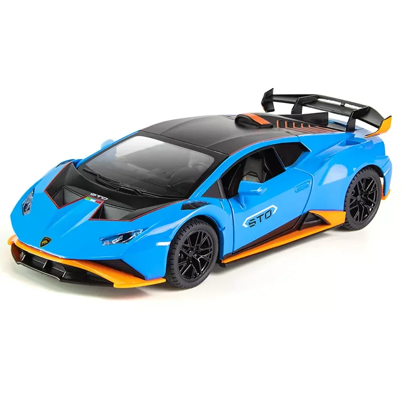 OEM Lambor STO 1:24 игрушечные автомобили из сплава имитация света и звука цинковая электронная металлическая литая машина