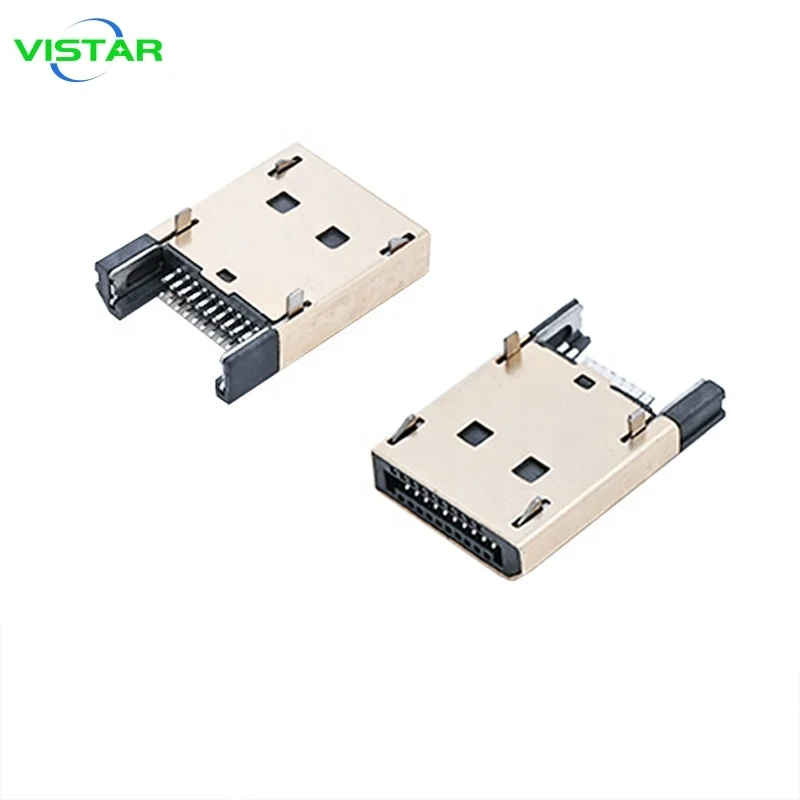 
20 Pin Displayport Plug Connector Splint board 20P DP Connector Male Socket 