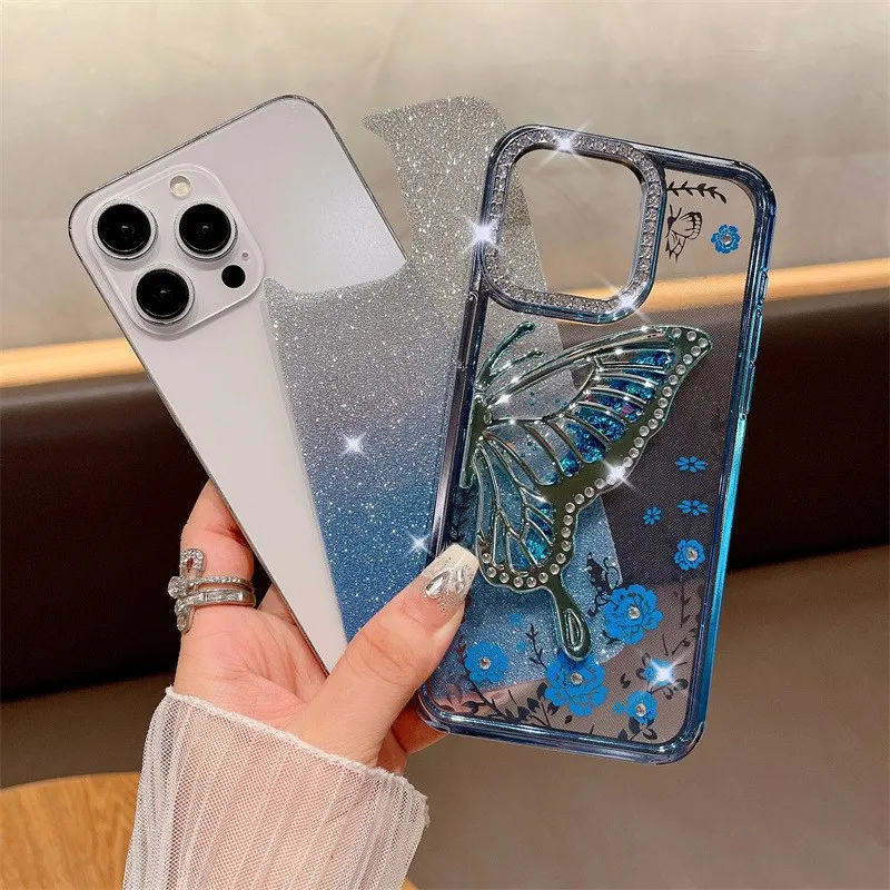 Чехол-бабочка для iPhone 16 15 14 12 11 Pro Max Plus