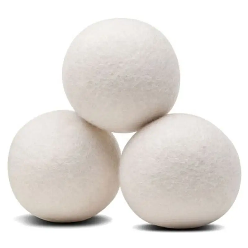 Best Selling Products 2025 New Trending in USA private label Organic Wool Dryer Balls for Laundry Washing Machine
