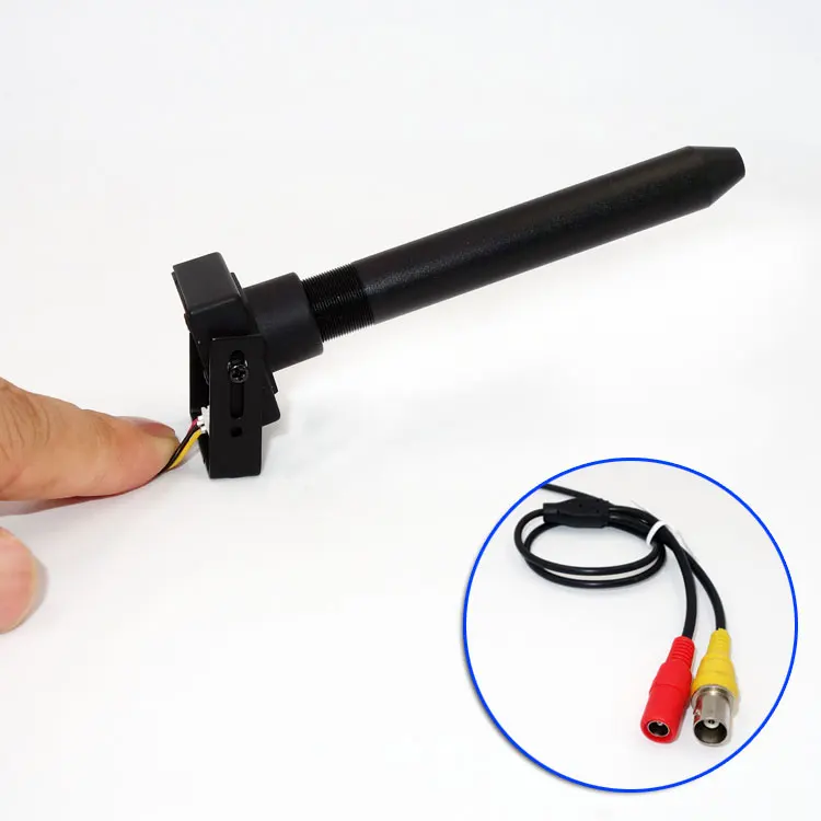 2MP pinhole camera EFL 70mm FOV 4 degree HD CCTV for green plant keeping observation pet keeping mini Analog signal camera