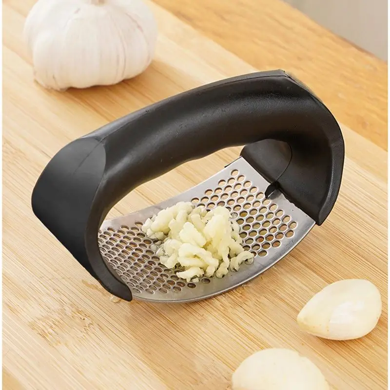 Nice Quality  Mince Device, Smashed Paste Squeezing Garlic Household Stainless Steel Garlic Presses