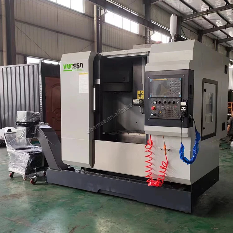 3 4 5 Axis Cnc MilliMachine Manufacturer VMC850 650 Vertical Machining Center Provided Heavy Duty Vmc Machine Single Cast Iron