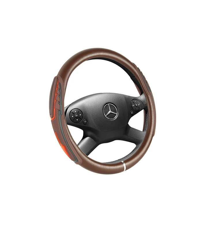 New Arrivals Universal Accessories Stylish Solid Color Non-Slip Car Steering Wheel Covers