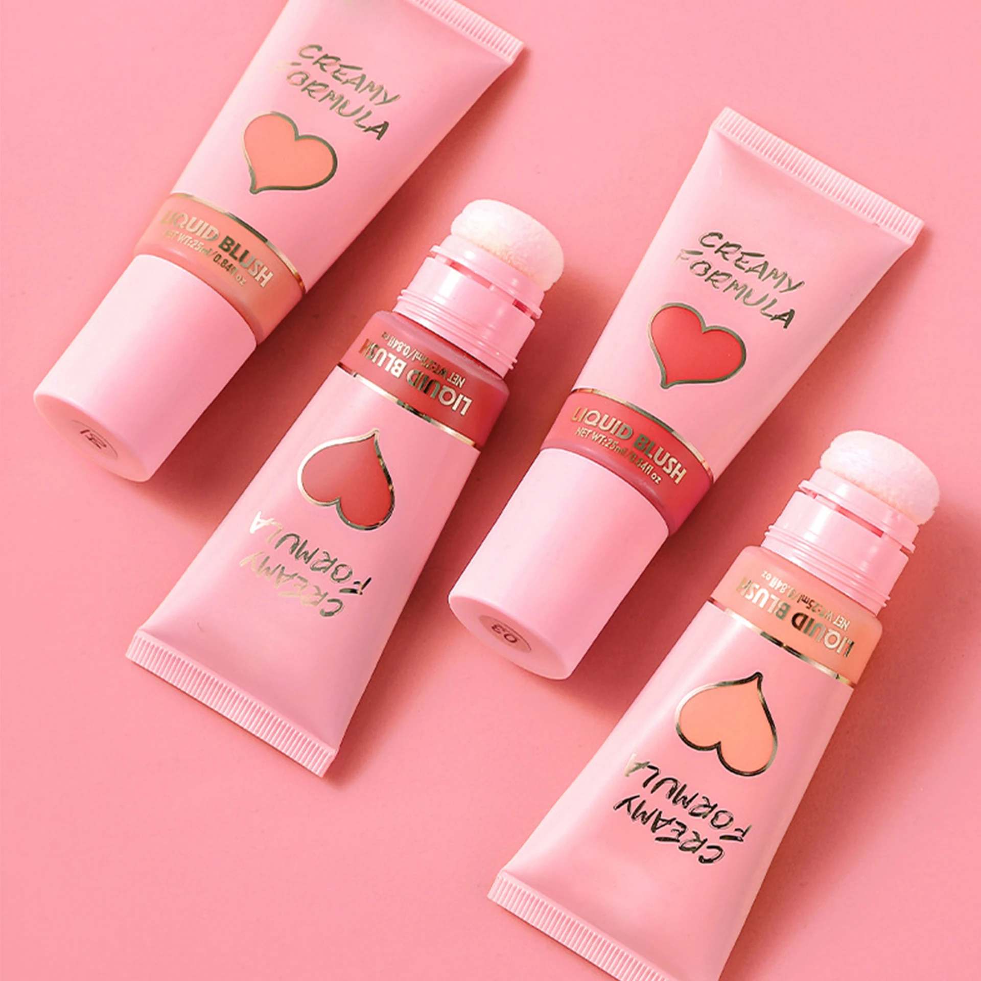 New Radiant Finish 25ml Swipe Right Creamy Blusher for Face