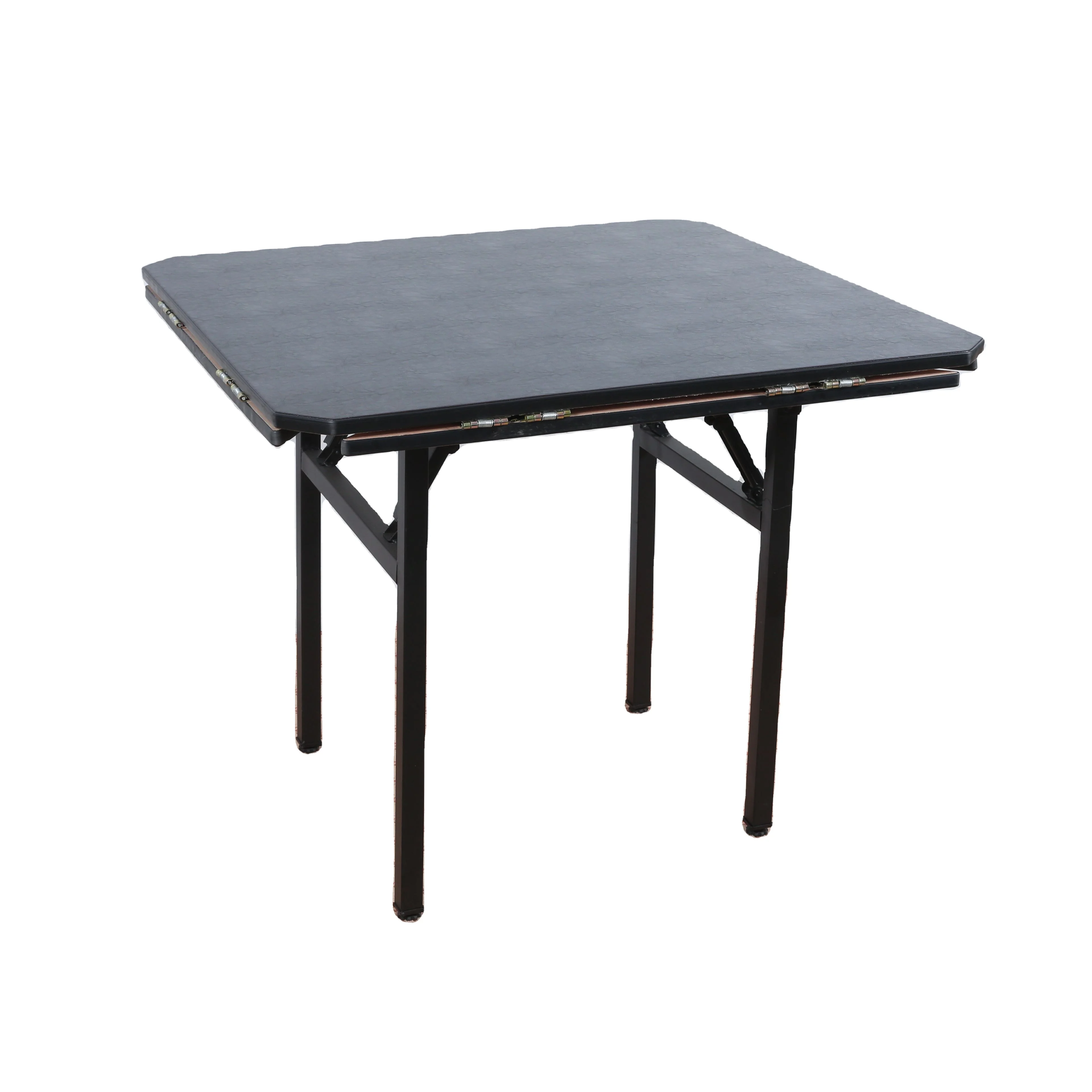 Hotel Furniture Folding Banquet Wedding Table Durable Customized Top Plywood Restaurant Size Dining PVC Wood 9401719000 Modern