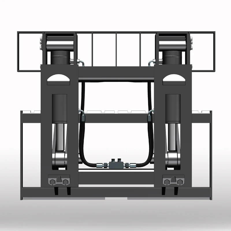 Well known China factory forklift attachment steel hinged fork hinged bucket for sale