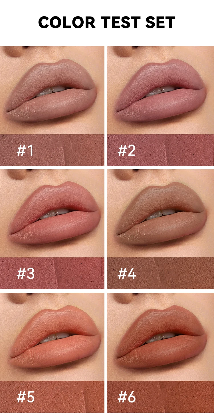 Private Label Waterproof Long-Lasting Wear Matte Finish Liquid Lip Stick High Pigmented Vegan Nude Liquid Matte Lipstick