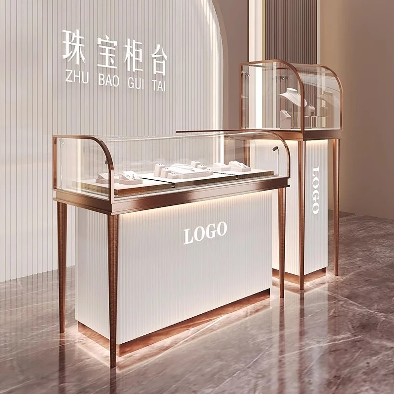 Wholesale Retail Display China Cabinets Custom Luxury Display Cases for Collectibles