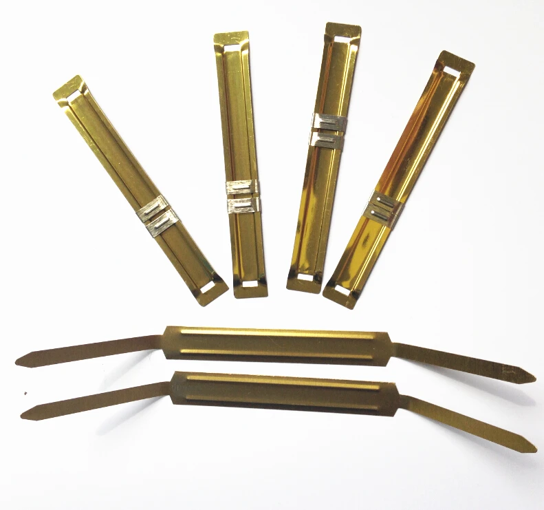 Wholesale  8cm wholesale Golden Office Stationery Paper Fastener Metal Fastener For File Folder Paper Fastener
