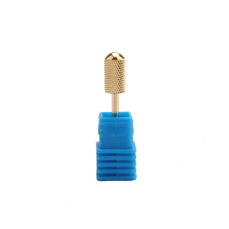  Gold Round Top Burr Nail Drill Bit Electric Accessories 3/32