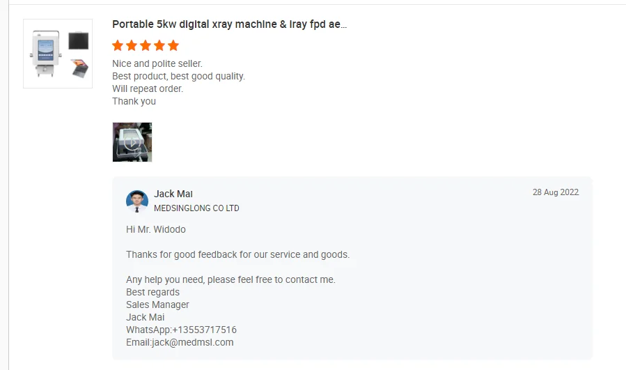 Medical X-Ray Equipments & Accessories High Frequency 5KW Portable high frequency X-ray machine for human or vet